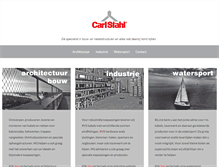 Tablet Screenshot of carlstahl.nl
